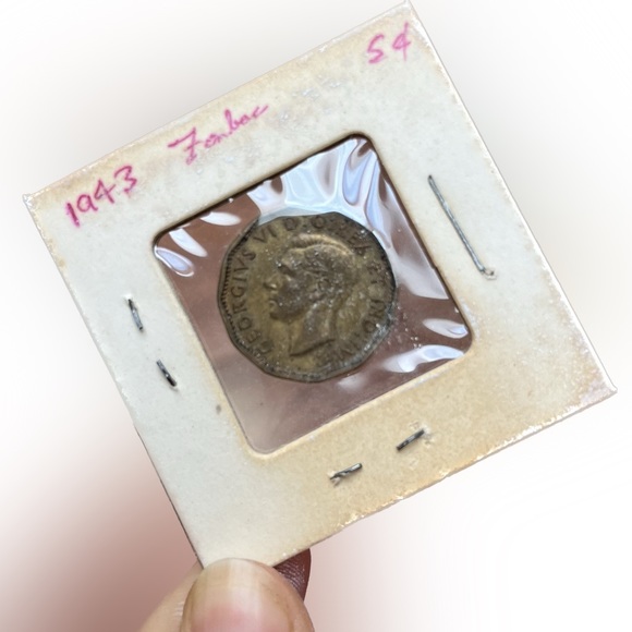 🎈$10 add on - 1943 Tombac CANADA 5 CENTS Victory Coin - George VI - Picture 2 of 6